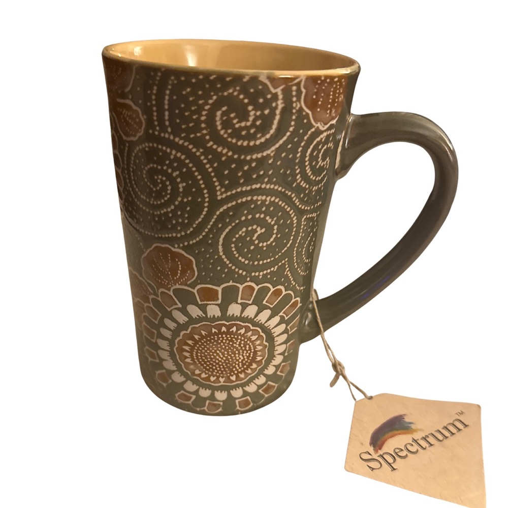 Beautiful Large Spectrum Coffee Mug 17 oz NWT